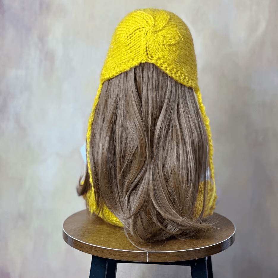 22in Lifelike Reborn Doll Girl Long Hair Yellow Hoodie Lace Heart Patch