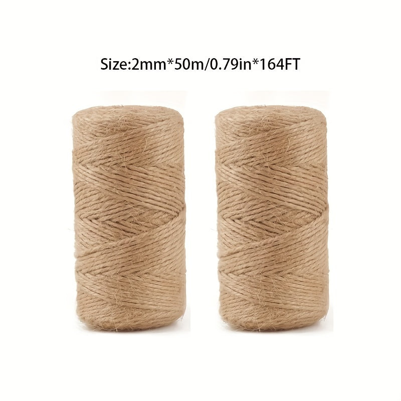 3pcs 12mm 50m Party Decoration Hemp Rope DIY Handicraft Special Hemp Rope