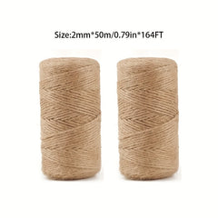 3pcs 12mm 50m Party Decoration Hemp Rope DIY Handicraft Special Hemp Rope