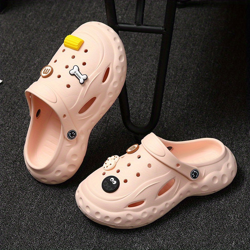 Women's Cartoon Pattern Slides Soft Beach Shoes