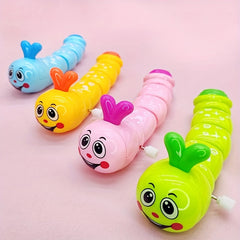 Colorful Clockwork Crawling Toys for Kids, Twistable Bodies, Fun Gift
