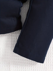Baby Boy Gentleman Set Long Sleeve Shirt Romper Suspender Pants 2pc