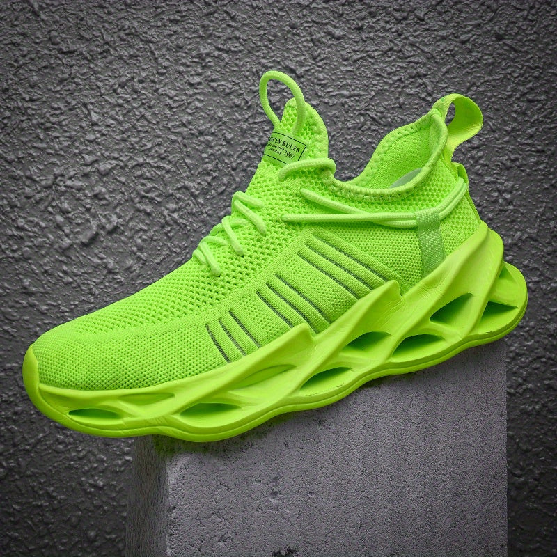 Unisex Lace Up Running Shoes Lightweight Sneaker