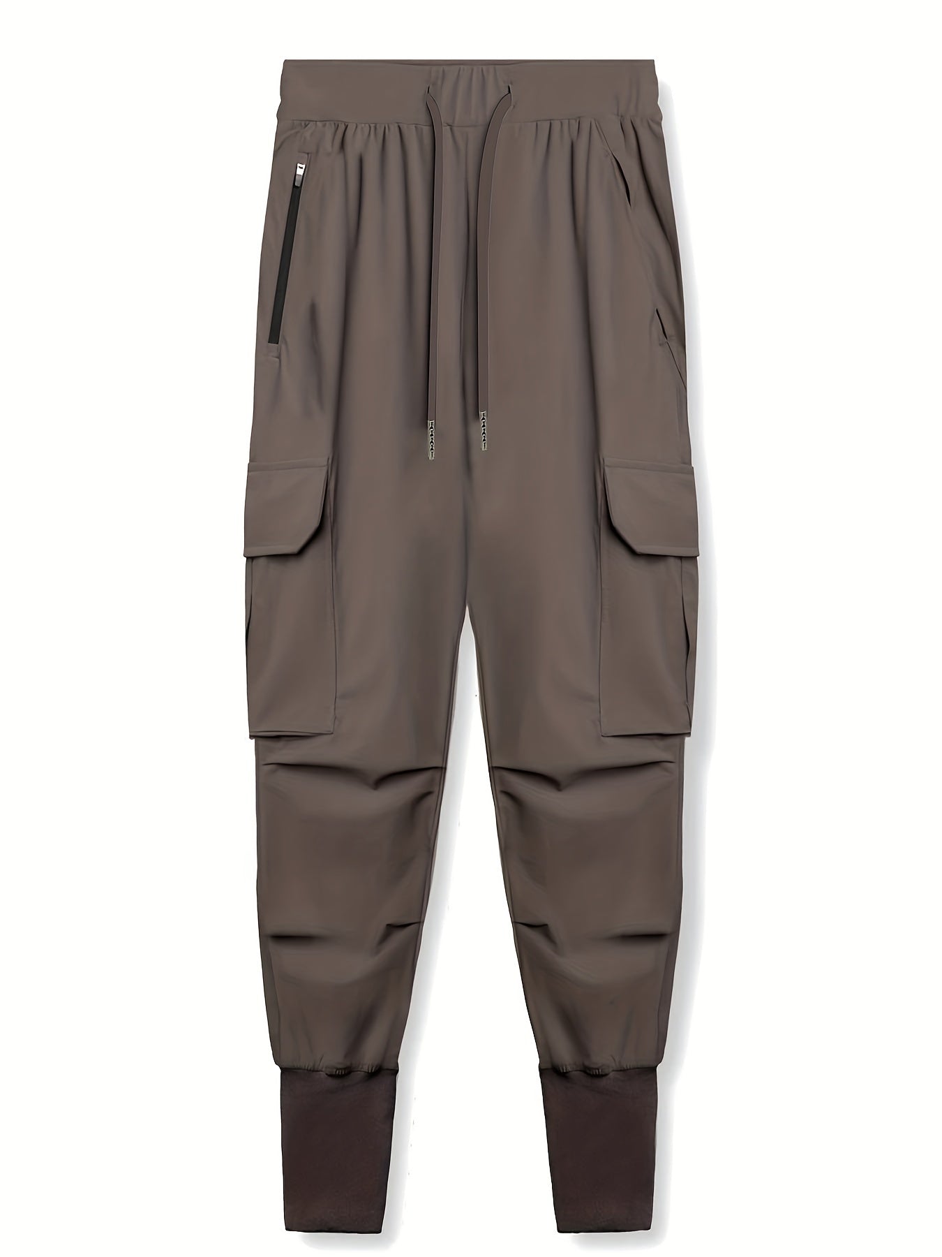 Spring Men's Outdoor Trousers Quick drying Breathable Elastic Fitness Beam Foot