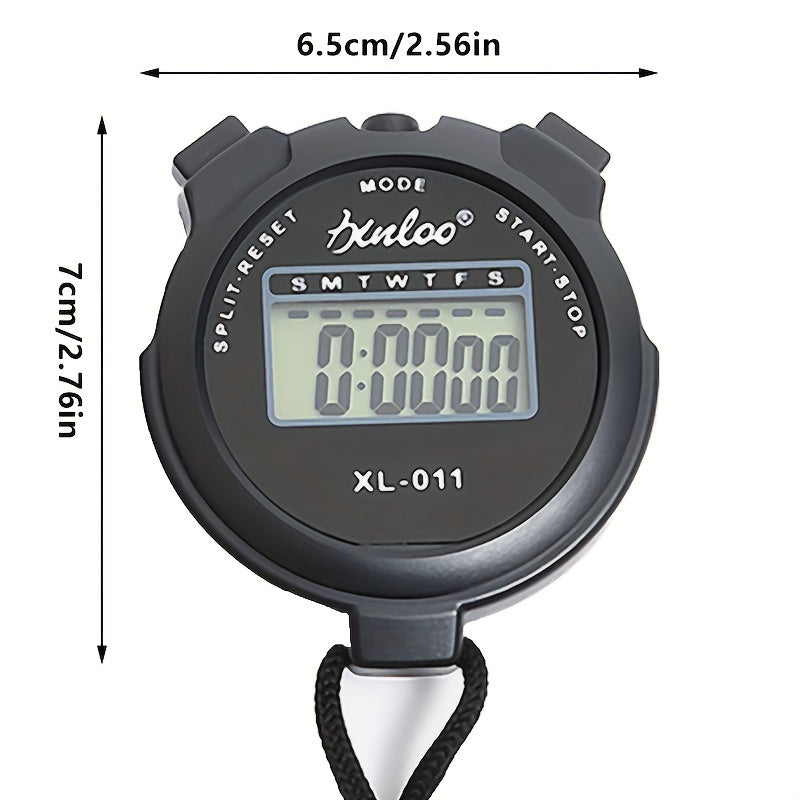 Electronic Stopwatch Referee Special Timer Digital Display 2 Way Stopwatch