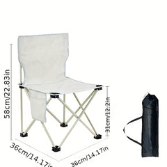 Portable Camping Chair Foldable Lightweight Chair for Outdoor Activities