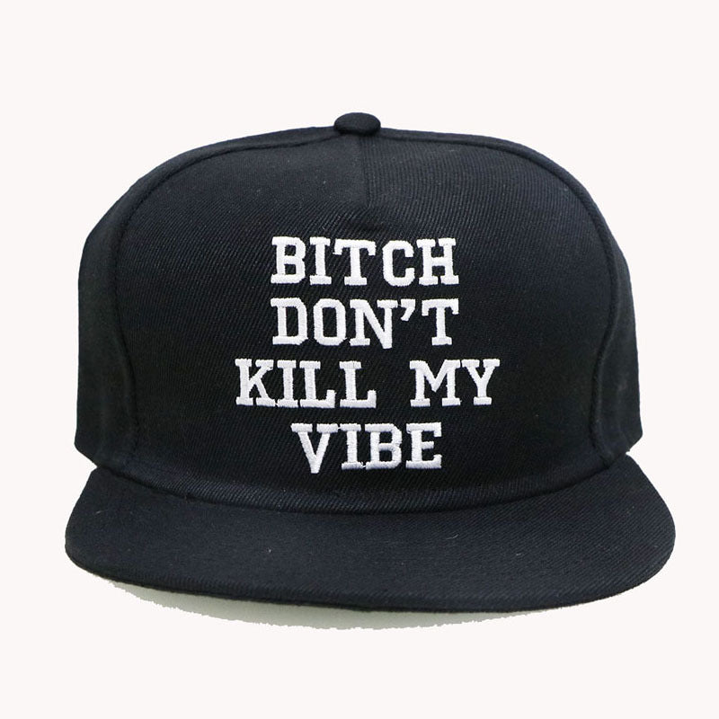 Hip hop Dance Hat Alphabet Embroidery Sunscreen Baseball Cap