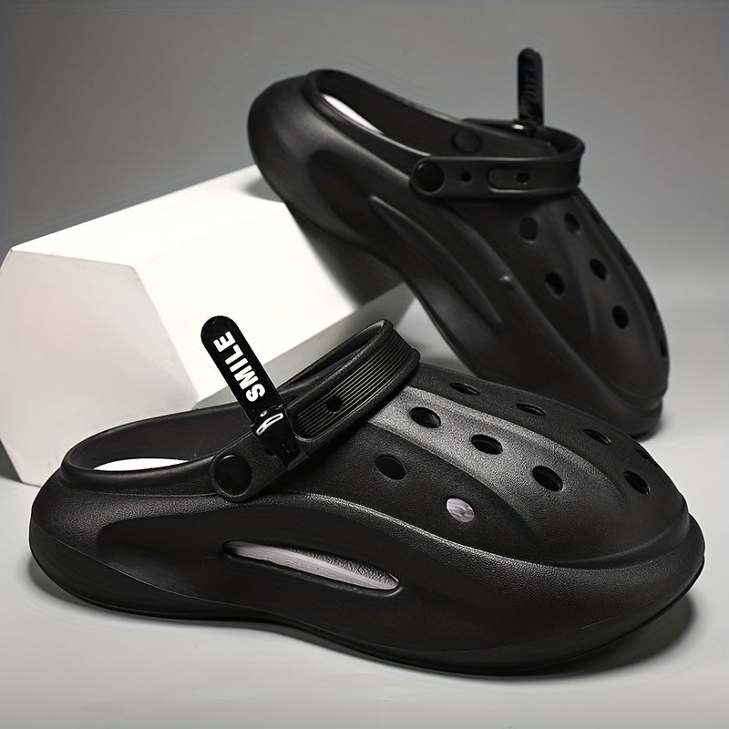 Men's Comfortable Platform Clogs Non Slip Garden Shoes Summer Sandals