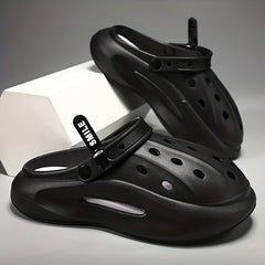 Men's Comfortable Platform Clogs Non Slip Garden Shoes Summer Sandals