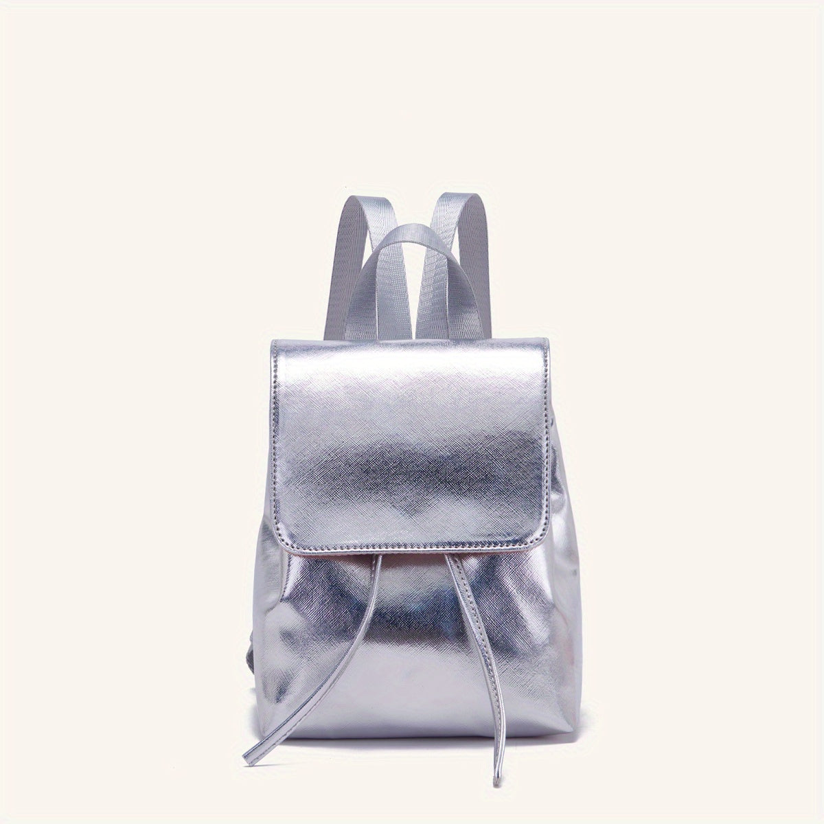 Kids Large Capacity Schoolbag Silver Travel Backpack