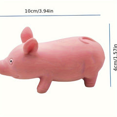 Pink Piggy Decompressing Toy Bored At Home To Play Pinch Funny Toy