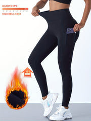 High Waist Slim Yoga Legging Pocket Workout Yoga Pant
