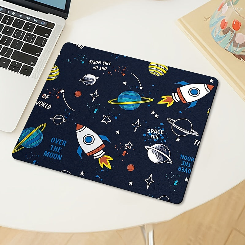 Planet Series Mouse Pad Small Cartoon Non-slip Computer Mouse Pad