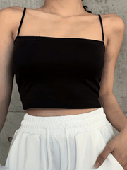 Sexy Bandeau Cami Top with Spaghetti Straps