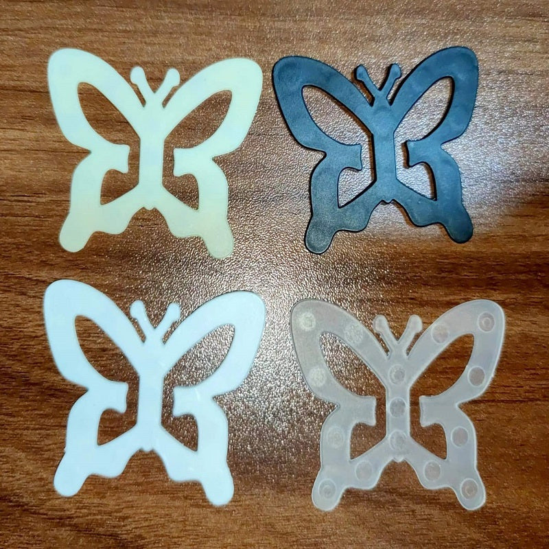 4pcs Flower Or Butterfly Bra Strap Clips