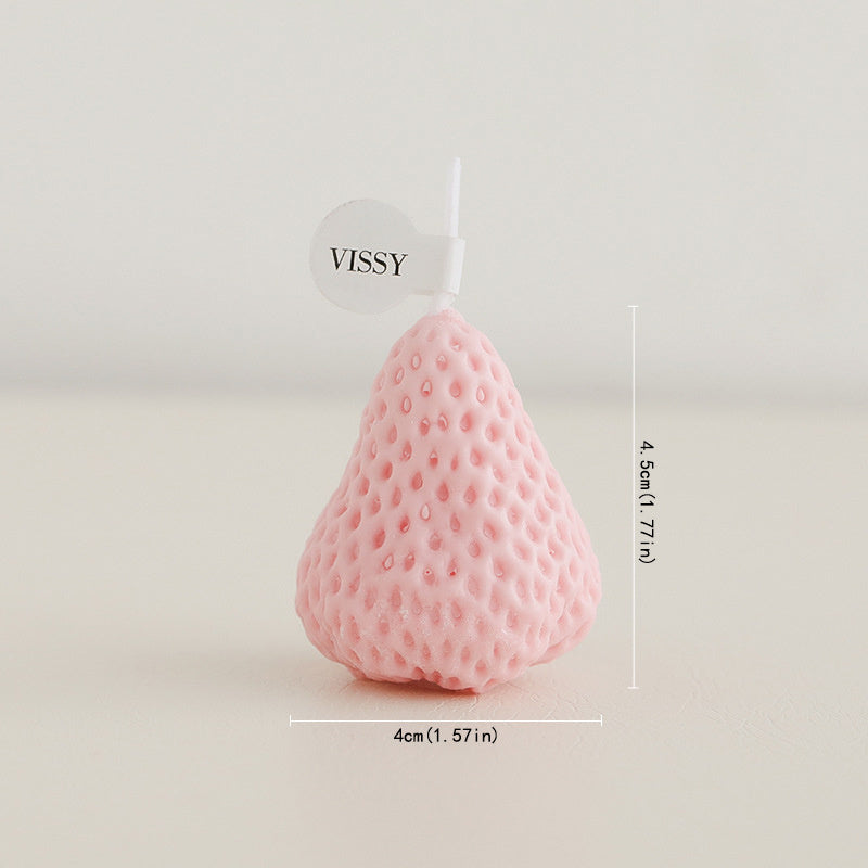Soybean Strawberry Candles - Perfect Birthday Gift