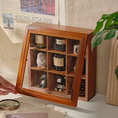Retro Nine Grid Checkered Storage Box