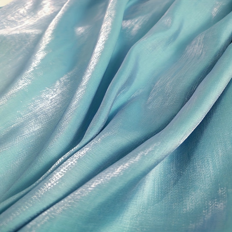 1pc Silk Fabric Satin Gradient Fabric DIY Dress Shirt