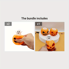 Halloween Pumpkin Stress Balls Trick Or Treat Toys