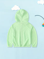 Girls Hooded Sunproof Jacket Kids Age 3 4 6
