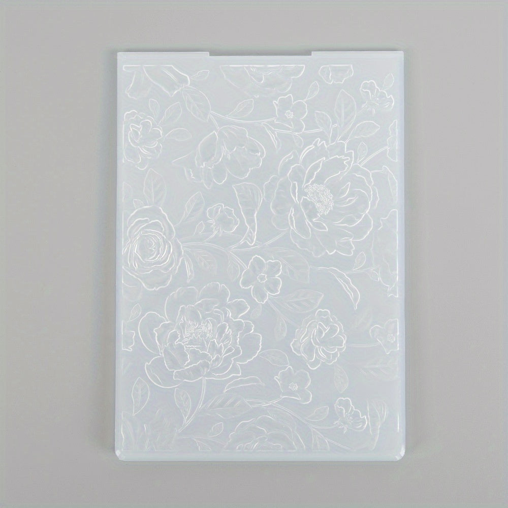 3D Flower Plastic Embossing Folders for DIY Scrapbooking