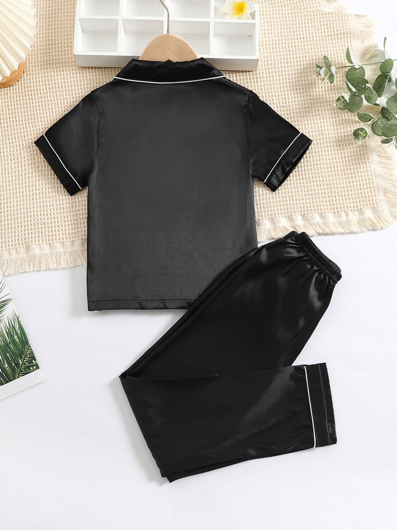 Boys Short Sleeve Pajamas Set