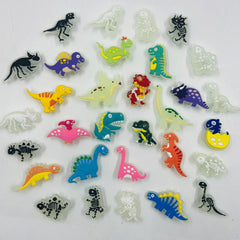 Luminous Dinosaur Charms for Crocs - Fun Shoe Decorations