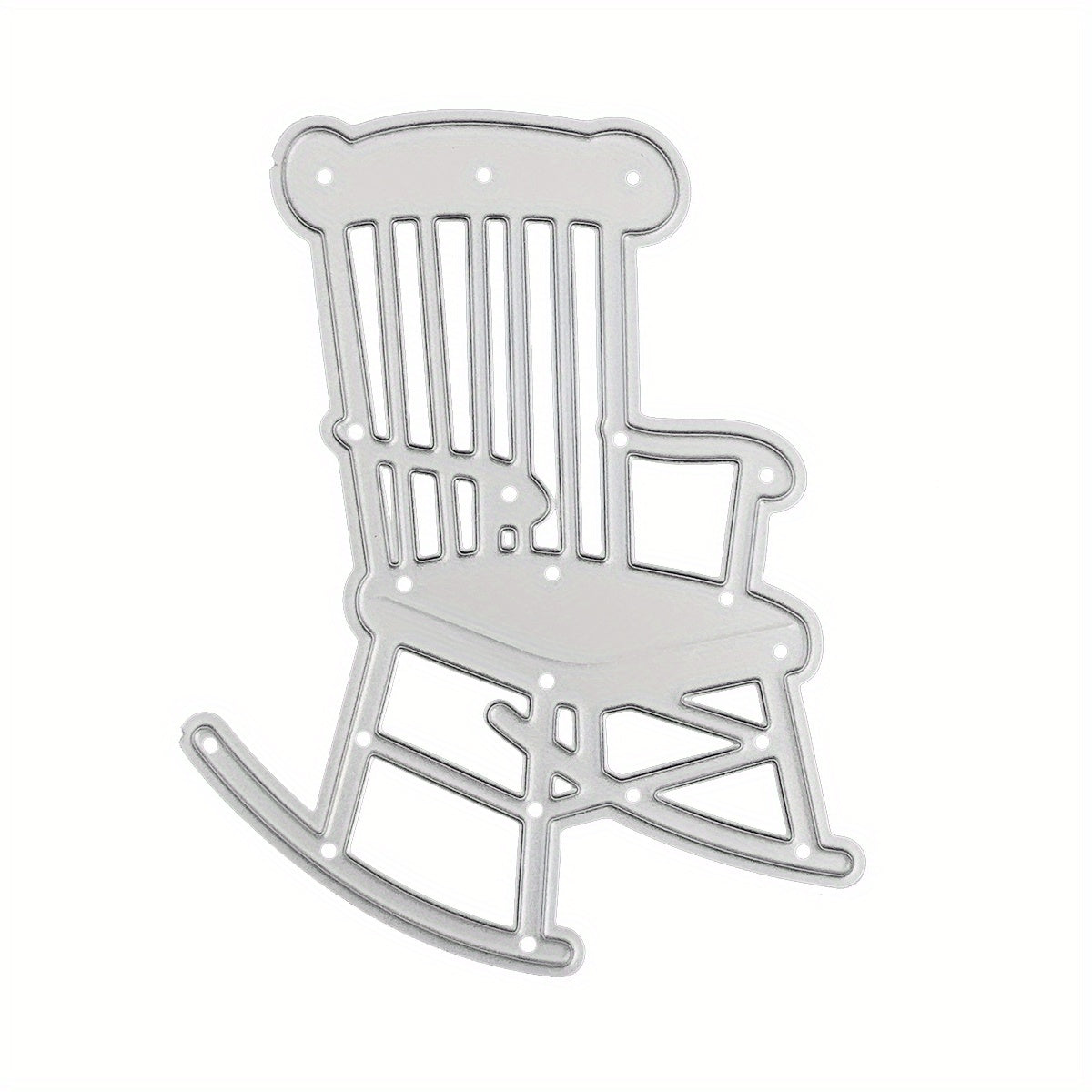 Rocking Chair Metal Cutting Dies for Card Making