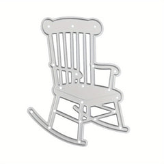 Rocking Chair Metal Cutting Dies for Card Making