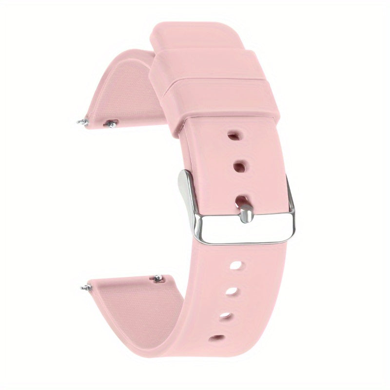 Silicone Watch Band 14mm 16mm 24mm Quick Release Waterproof Sports Wristband