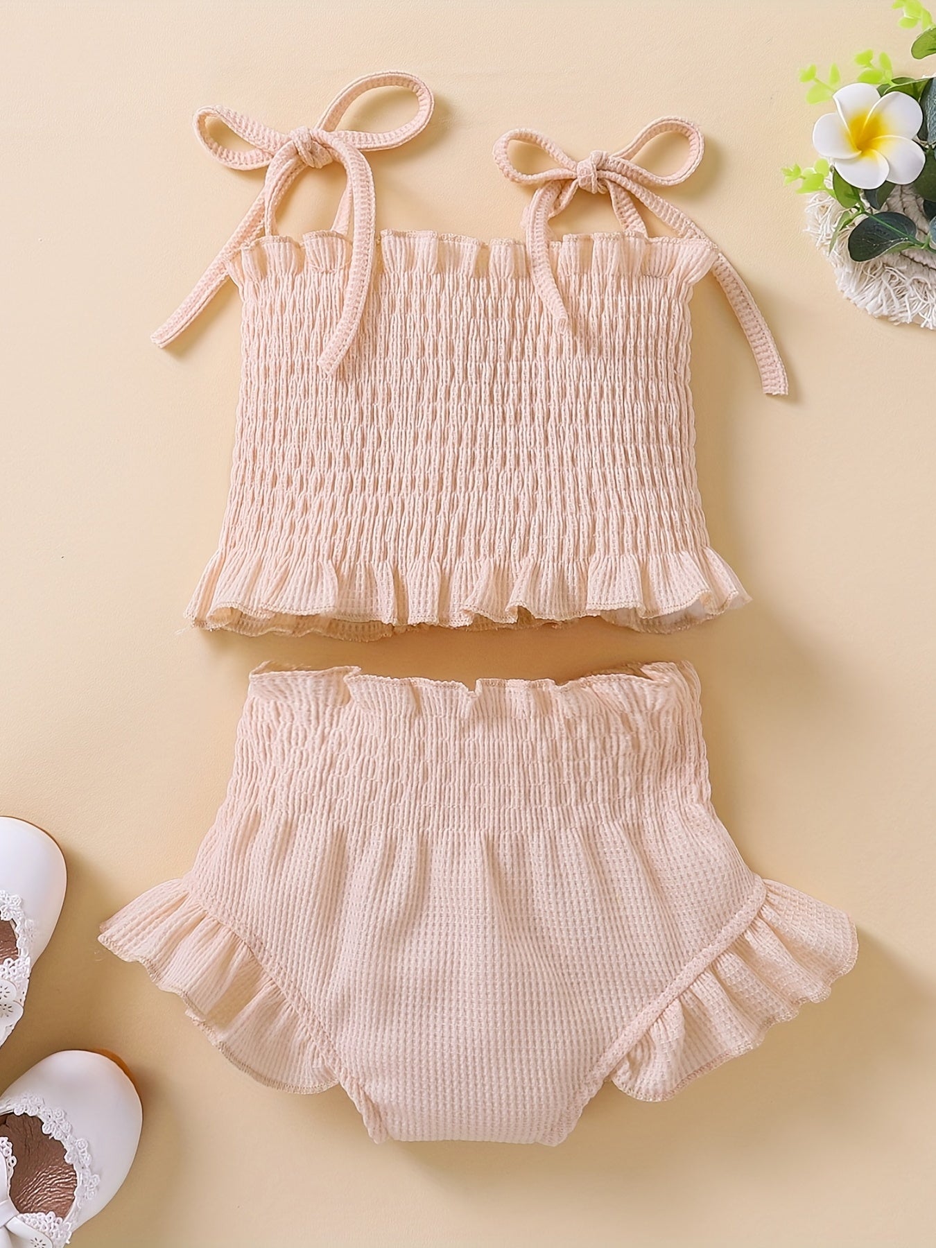 Baby Girls Camisole Top & Shorts Set