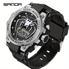 SANDA Men Outdoor Sports Watch with Function