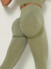 High Waist Yoga Leggings Butt Lifting Quick Dry Activewear