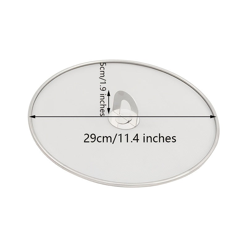 Stainless Steel Air Fryer Splatter Guard Anti Splash Cover