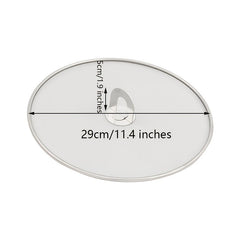 Stainless Steel Air Fryer Splatter Guard Anti Splash Cover