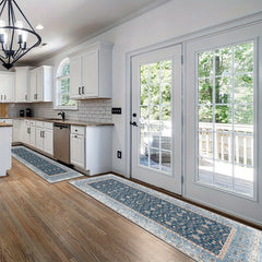 Washable Runner Rug Non Slip Boho Soft Kitchen Runner Rug