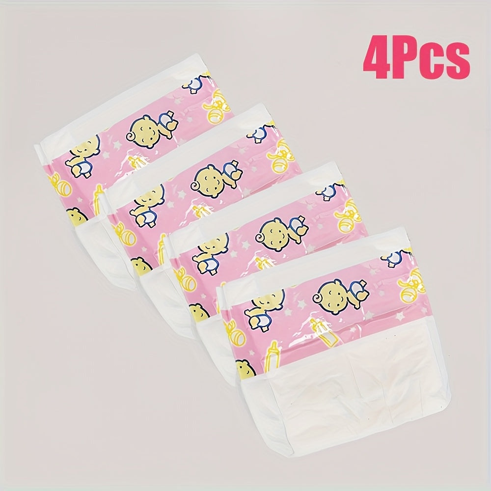 Doll Diaper Polyester Mixed Colors Playhouse Toy Accessories