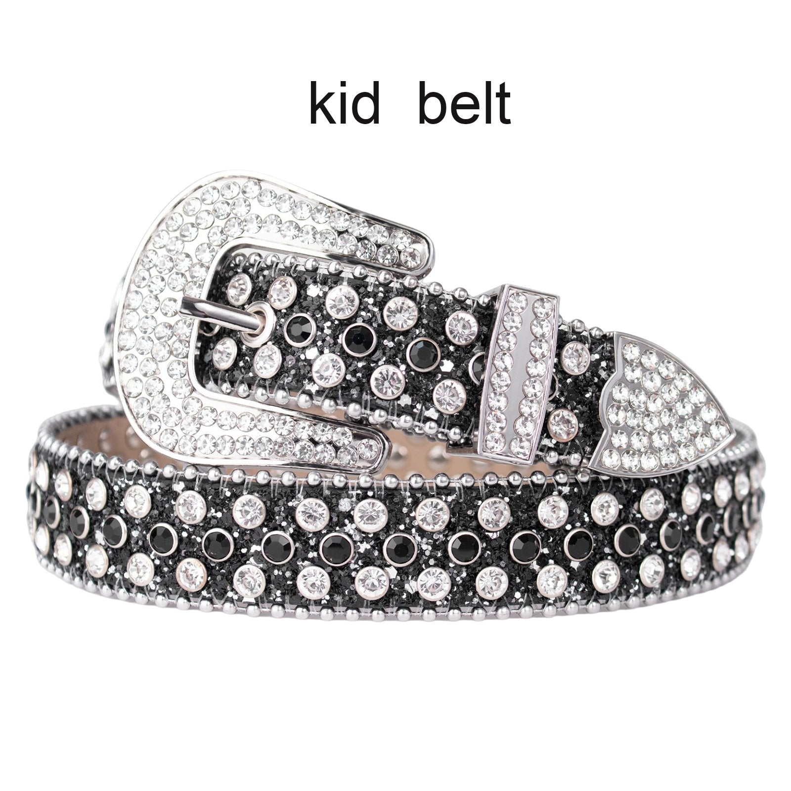 Hip Hop Rhinestone Belt Boys Girls Jeans Pant Holiday Birthday