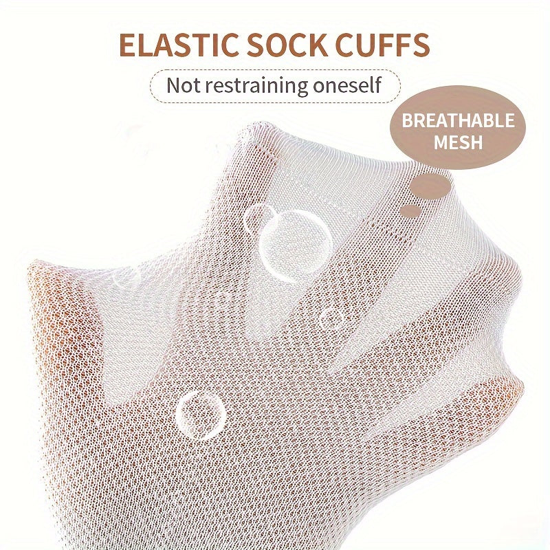 5 Pairs Unisex Kid's Solid Letter Crew Socks Soft Breathable Casual Socks