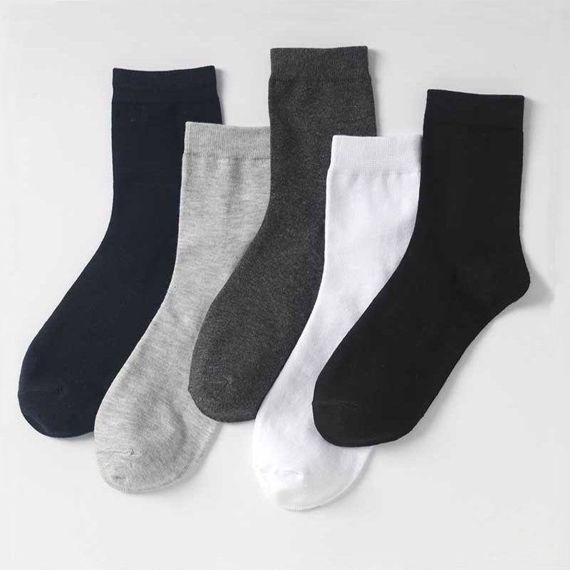 5 Pairs Crew Socks Women's Stockings & Hosiery
