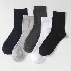 5 Pairs Crew Socks Women's Stockings & Hosiery