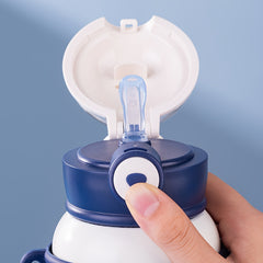 Stainless Steel Insulation Cup with Silicone Straw for Camping