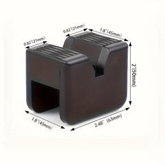 1pc Car Repair Slotted Frame Rail Floor Jack Rubber Pad