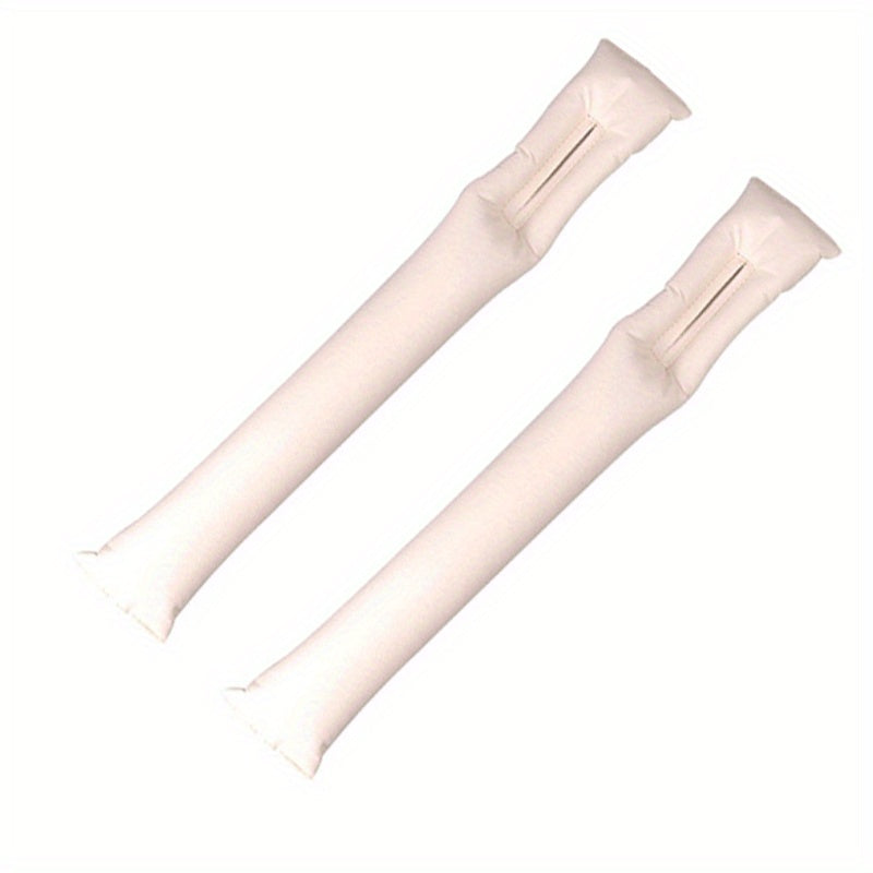 2pcs Car Seat Gap Stopper Strip Car Edge Seam Leak-proof Strip