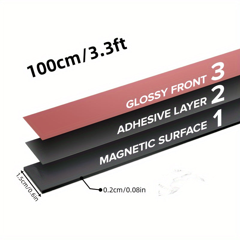 Flexible Magnetic Tape with Strong Adhesive - Craft Projects