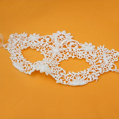 Halloween Double Gauze Lace Six petal Mask