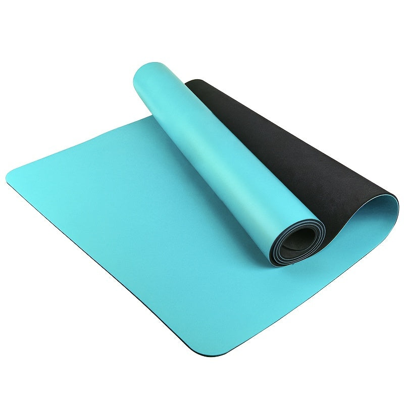 PU Non slip Yoga Mat For Men And Women Training