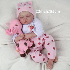 Realistic Reborn Baby Doll Lifelike Newborn Girl Toy With Realistic Features