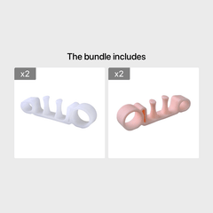 Silicone Toe Separators for Hallux Valgus Correctors