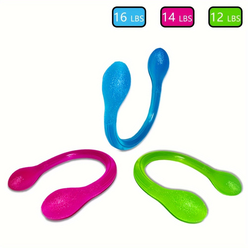 3pcs Silicone Training Bands Pulling Rope for Body S